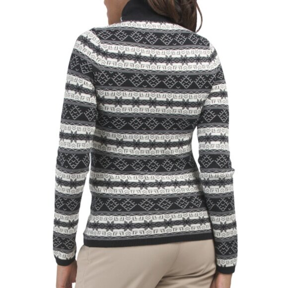 NEW ALP N ROCK Alvina Mock Neck Sweater Deep Red for women 864mn - Picture 2 of 2